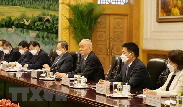 Ông Thái Kỳ, Ủy viên thường vụ Bộ Chính trị, Bí thư Trung ương Đảng, Chánh Văn phòng trung ương và Đoàn đại biểu Trung Quốc Ông Thái Kỳ, Ủy viên thường vụ Bộ Chính trị, Bí thư Trung ương Đảng, Chánh Văn phòng trung ương và Đoàn đại biểu Trung Quốc
