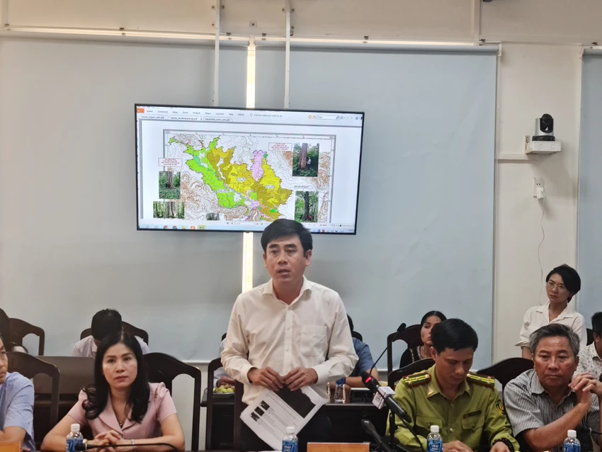 Ông Lê Thanh Sơn, Phó giám đốc Sở NN&amp;PTNT tỉnh Bình Thuận. Ảnh Phương Nam