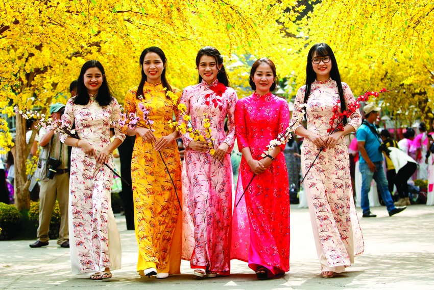 áo tết Sài Gòn