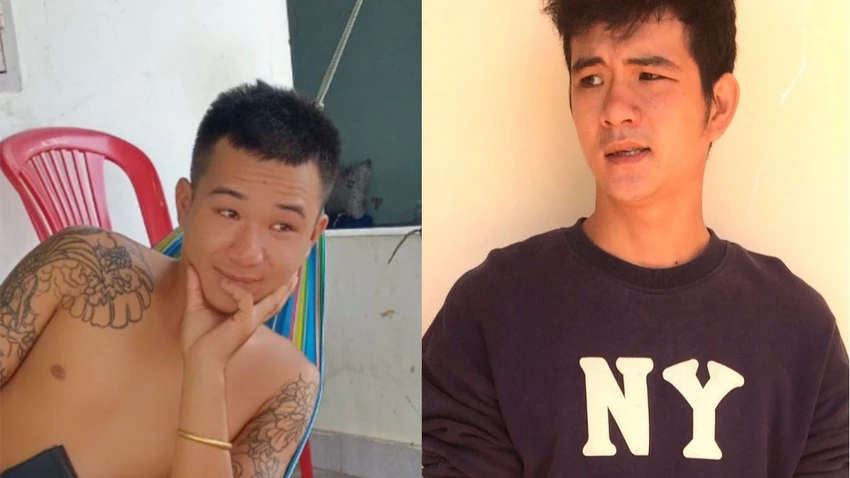 Hai nghi can gây ra 15 vụ trộm. Ảnh: CACC Trộm nông sản