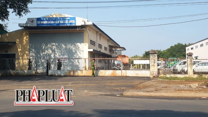 Trung tâm Đăng kiểm ở TP Bảo Lộc. Ảnh: VÕ TÙNG Trung tâm Đăng kiểm ở TP Bảo Lộc