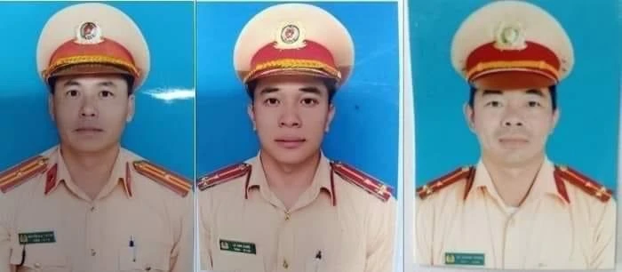 3 liệt sĩ CSGT vừa được cấp bằng Tổ quốc ghi công 3 liệt sĩ CSGT vừa được cấp bằng Tổ quốc ghi công
