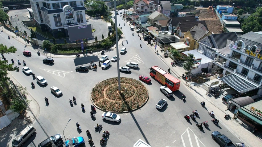 Một góc đô thị Đà Lạt
