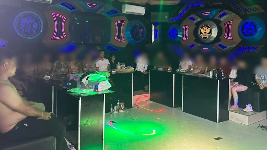 24 người tụ tập bay lắc trong quán Karaoke ở huyện Lâm Hà