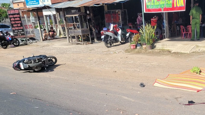 Hiện trường vụ tài xế gây tai nạn chết người rồi bỏ đi khỏi hiện trường