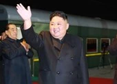 Tàu chở ông Kim đã vào nước Nga