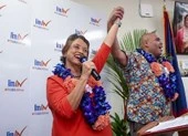 Bầu cử giữa kỳ Mỹ: Guam lần đầu có nữ thống đốc 