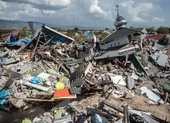 Indonesia hứng động đất 7 độ Richter, có nguy cơ sóng thần