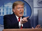 Ông Trump chính thức tuyên bố tạm ngừng hỗ trợ tài chính WHO 