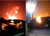 Nổ lớn khi nhiều căn cứ quân sự Syria bị Israel không kích