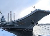 Tàu sân bay duy nhất của Nga bốc cháy, 1 người mất tích