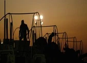 Xe chở thiết bị quân sự Mỹ nổ tung gần biên giới Iraq-Kuwait