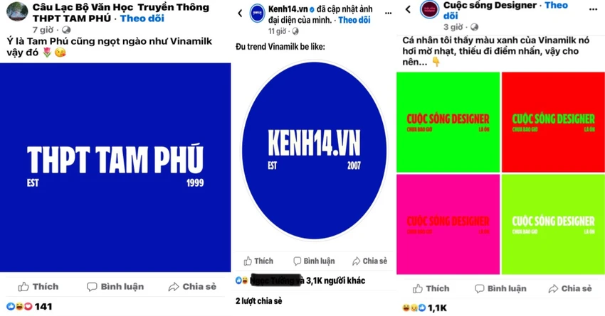 Người dùng MXH bàn luận về logo mới của công ty sữa Vinamilk Người dùng MXH bàn luận về logo mới của công ty sữa Vinamilk