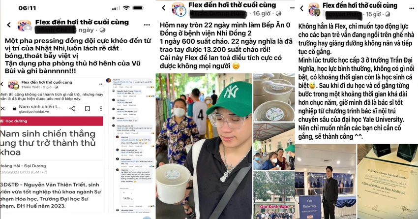 Câu chuyện đạt được thành công được chia sẻ rộng rãi trên các nền tảng mạng xã hội, có tác dụng động viên, khích lệ những ai còn tự ti về bản thân. Ảnh: CHỤP MÀN HÌNH. Câu chuyện đạt được thành công được chia sẻ rộng rãi trên các nền tảng mạng xã hội, có tác dụng động viên, khích lệ những ai còn tự ti về bản thân. Ảnh: CHỤP MÀN HÌNH.