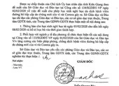 Kiên Giang cho học sinh nghỉ học một tuần để tránh dịch Corona