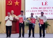 Hậu Giang điều động hàng loạt nhân sự chủ chốt