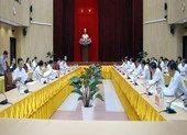 Bộ Chính trị làm việc với Hậu Giang về chuẩn bị Đại hội