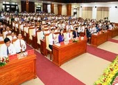 Ông Phạm Minh Chính phát biểu chỉ đạo tại ĐH Đảng bộ Hậu Giang