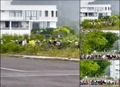 1 nhóm thanh niên được cho là học sinh Phú Quốc tụ tập đánh nhau