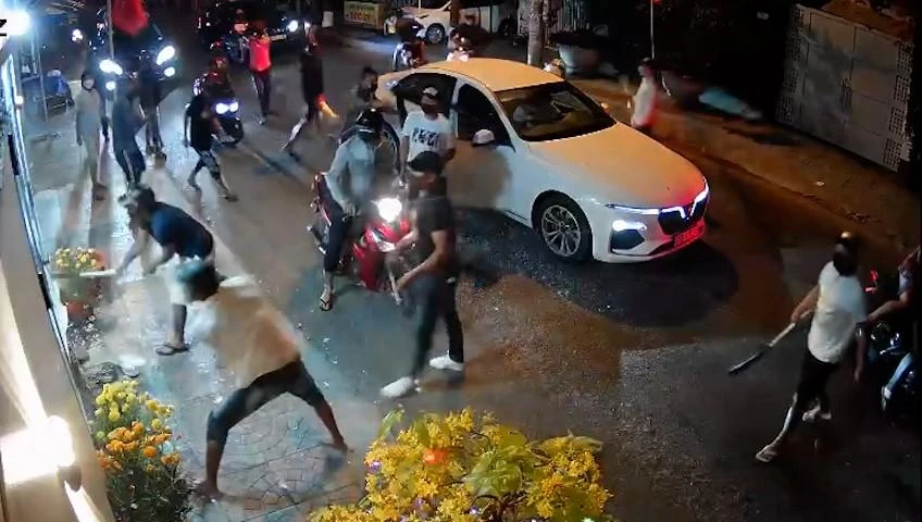 Hiện trường vụ việc. Ảnh: VĂN VŨ Hiện trường vụ việc. Ảnh: VĂN VŨ
