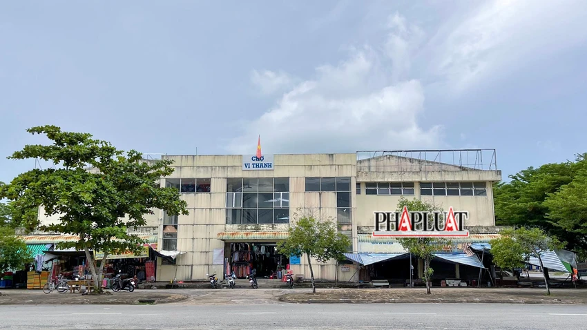 Chợ phường 3 ở TP Vị Thanh là một trong hai chợ nằm trong kế hoạch thí điểm chợ 4.0 của Hậu Giang. Ảnh: CHÂU ANH
