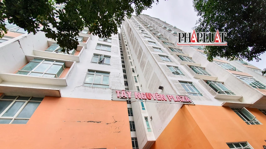 Kết luận của Thanh tra Sở Xây dựng TP Cần Thơ đã chỉ ra nhiều sai phạm của chủ đầu tư chung cư Tây Nguyên Plaza Cần Thơ. Ảnh: CHÂU ANH