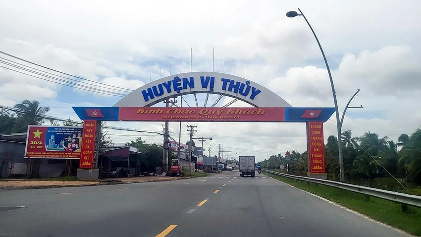 Vùng TP Vị Thanh - huyện Vị Thủy sẽ là vùng trung tâm và là cửa ngõ của tỉnh. Ảnh: CHÂU ANH Vùng TP Vị Thanh - huyện Vị Thủy sẽ là vùng trung tâm và là cửa ngõ của tỉnh. Ảnh: CHÂU ANH