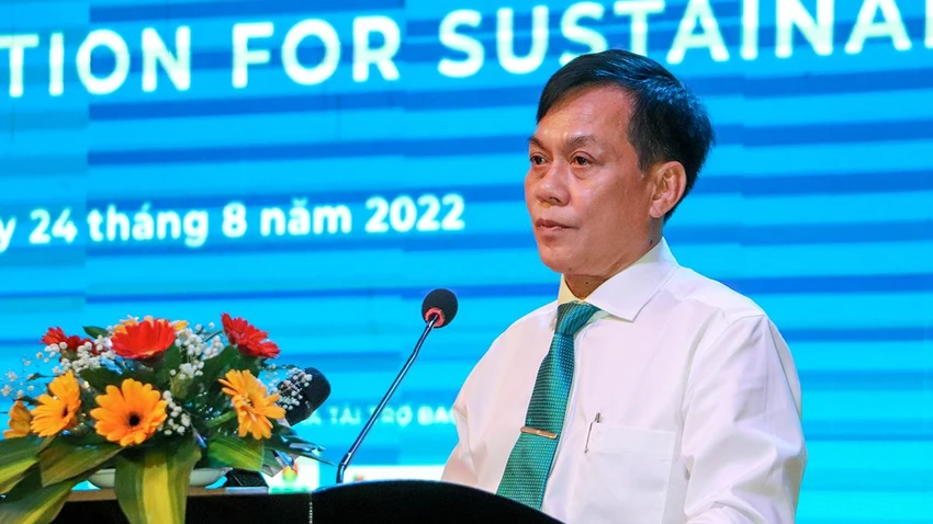 Ông Nguyễn Ngọc Hè, Phó Chủ tịch UBND TP Cần Thơ cho biết tỉ lệ cơ giới hóa trong lĩnh vực cây ăn trái và nuôi trồng thủy sản còn ít. Ảnh: CHÂU ANH
