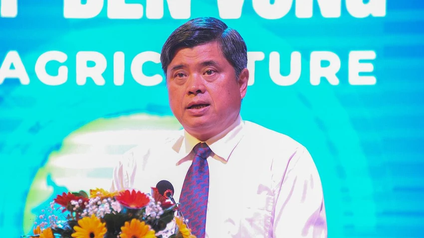Ông Trần Thanh Nam, Thứ trưởng Bộ NN&amp;PTNT phát biểu tại Hội thảo. Ảnh: NGỌC TRINH