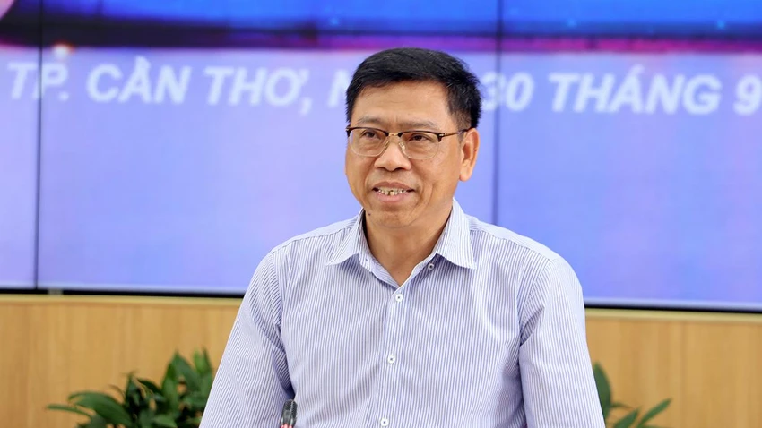 Thứ trưởng Bộ GTVT Nguyễn Xuân Sang phát biểu tại Hội nghị. Ảnh: CHÂU ANH Thứ trưởng Bộ GTVT Nguyễn Xuân Sang phát biểu tại Hội nghị. Ảnh: CHÂU ANH