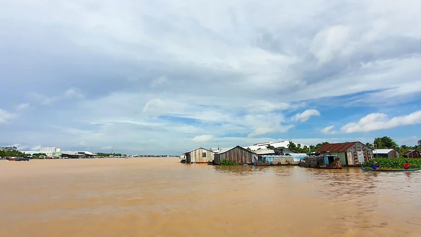 Đa số các lồng, bè nuôi cá trên sông đều chưa được cơ quan quản lý chuyên ngành thủy sản cấp giấy xác nhận đăng ký nuôi trồng theo quy định. Ảnh: CHÂU ANH Đa số các lồng, bè nuôi cá trên sông đều chưa được cơ quan quản lý chuyên ngành thủy sản cấp giấy xác nhận đăng ký nuôi trồng theo quy định. Ảnh: CHÂU ANH