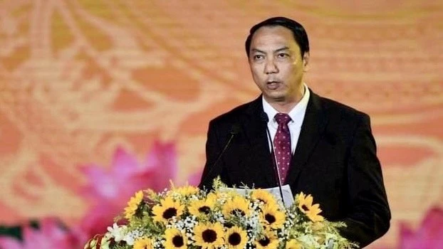 Ông Lâm Minh Thành. Ảnh N.H Ông Lâm Minh Thành. Ảnh N.H