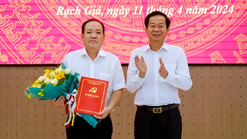 Tỉnh ủy Kiên Giang điều động cán bộ