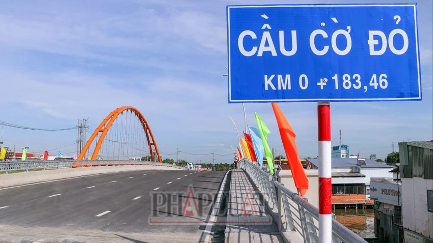 Khánh thành cầu Tây Đô hơn 225 tỉ bắc qua sông Cần Thơ