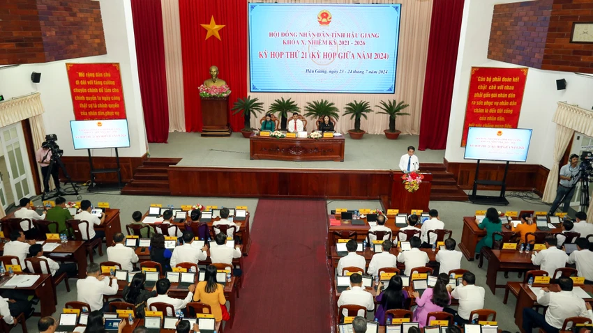 HĐND tỉnh Hậu Giang tổ chức kỳ họp giữa năm