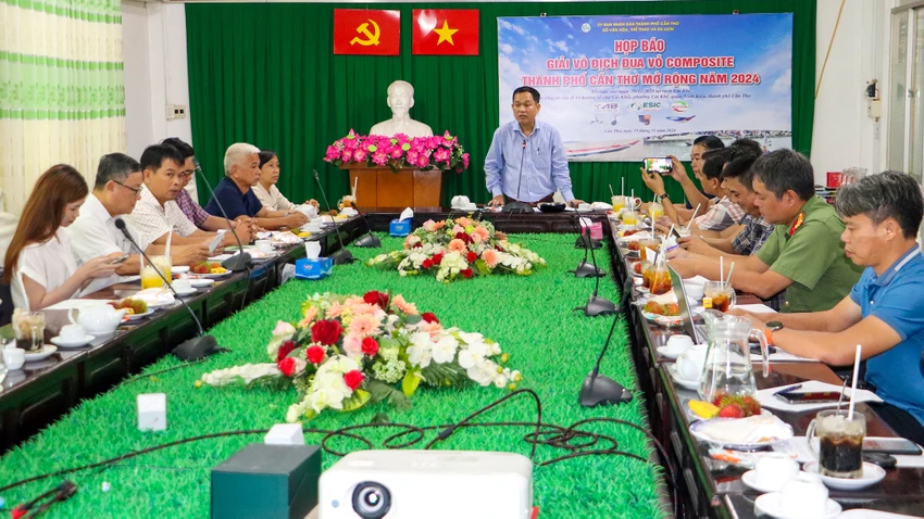 TP Cần Thơ tổ chức Giải vô địch đua vỏ lãi Composite mở rộng năm 2024