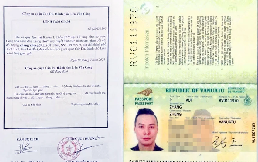 Công an tỉnh An Giang bắt đối tượng truy nã quốc tế