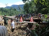 Những hình ảnh đầu tiên hiện trường vụ sạt lở ở Trà Leng