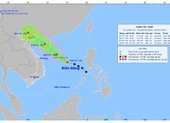 Vùng áp thấp trên Biển Đông đang mạnh lên, Bắc bộ nhiều nơi mưa to