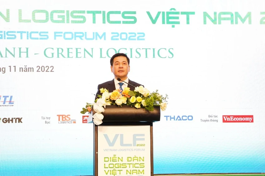 Bộ trưởng Bộ Công Thương Nguyễn Hồng Diên phát biểu khai mạc Diễn đàn logistics Việt Nam 2022. Bộ trưởng Bộ Công Thương Nguyễn Hồng Diên phát biểu khai mạc Diễn đàn logistics Việt Nam 2022.