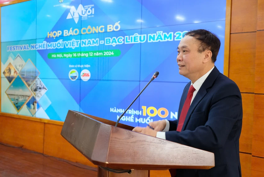 họp báo thông tin giới thiệu về Festival nghề Muối Việt Nam - Bạc Liêu năm 2025..jpg