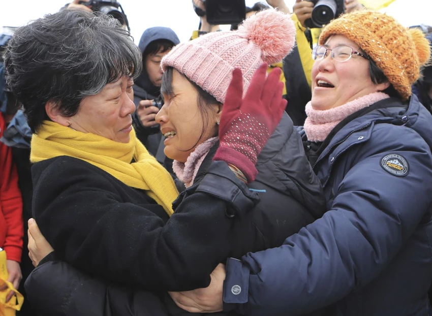 Phà Sewol chính thức 'trở về' sau ba năm ảnh 3 Phà Sewol chính thức 'trở về' sau ba năm ảnh 3