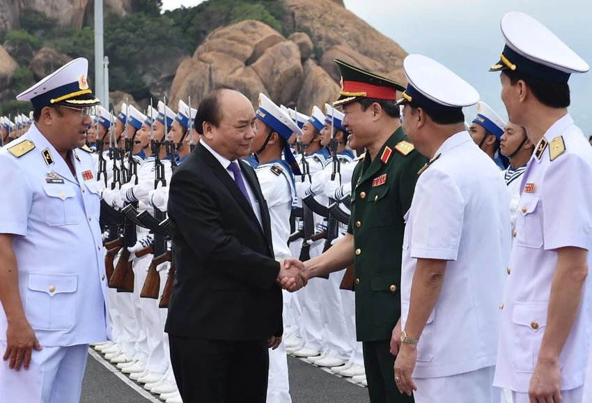 Thủ tướng dự lễ thượng cờ 2 tàu ngầm Đà Nẵng, BR-VT ảnh 1