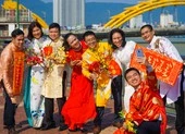 Phố phường Đà Nẵng rực rỡ trước Tết Tân Sửu