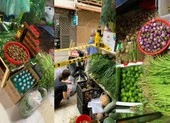 TP.HCM: Ấm áp phiên chợ 0 đồng của Hoa hậu môi trường giữa tâm dịch