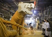Hé lộ hình ảnh 'Chúa tể sơn lâm' tại đường hoa Nguyễn Huệ 2022