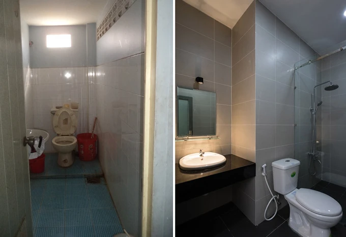 Căn nhà tồi tàn gây bất ngờ khi sửa với 400 triệu