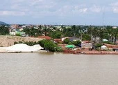 Loạn bến bãi vật liệu xây dựng trái phép ở Hải Phòng