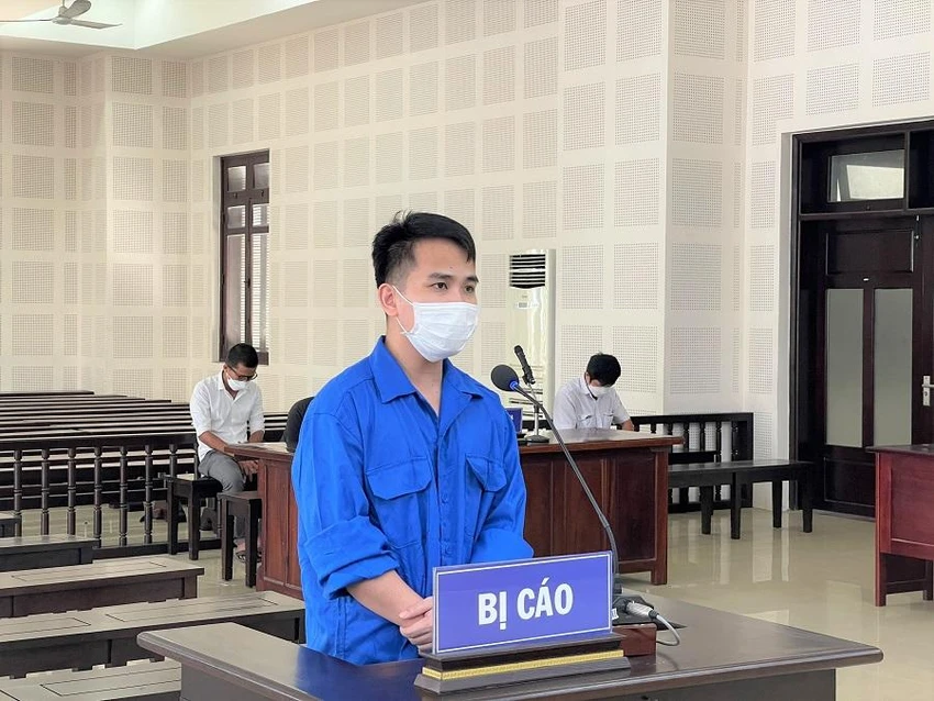 Bị cáo Sơn tại tòa. Ảnh: TA Bị cáo Sơn tại tòa. Ảnh: TA