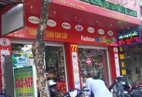 Siêu thị Tú Bắc nơi xảy ra sự việc